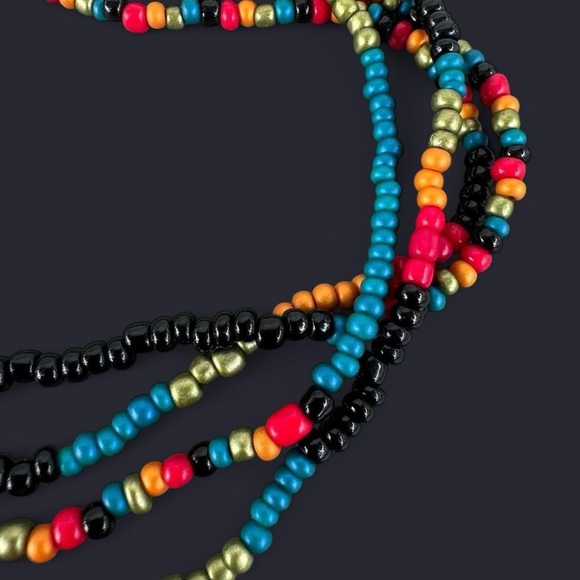 Boho Long Bead Necklace - Picture 5 of 5